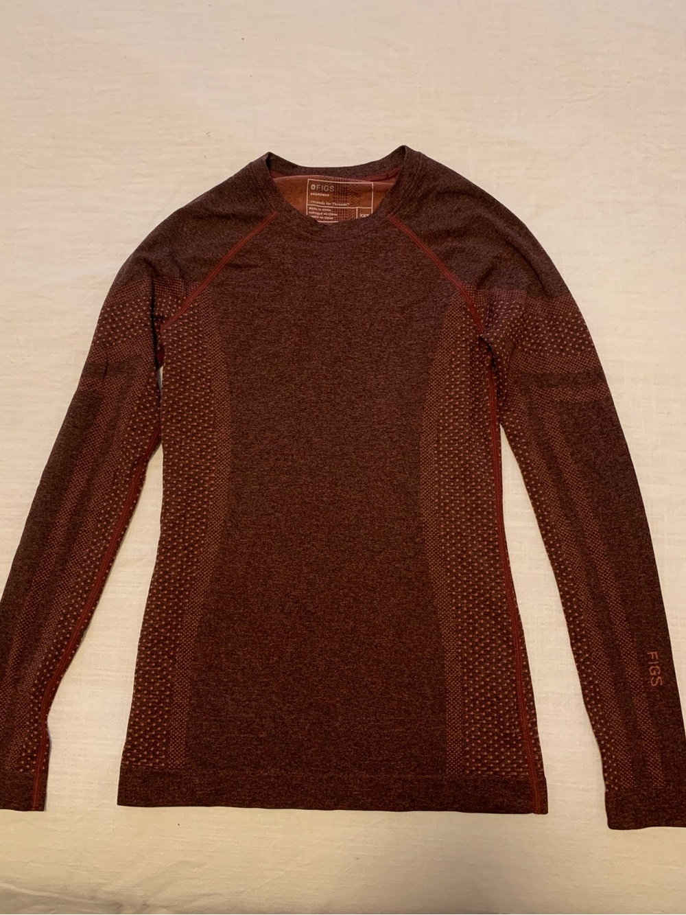 Figs Seamless Long Sleeve Underscrub Top
